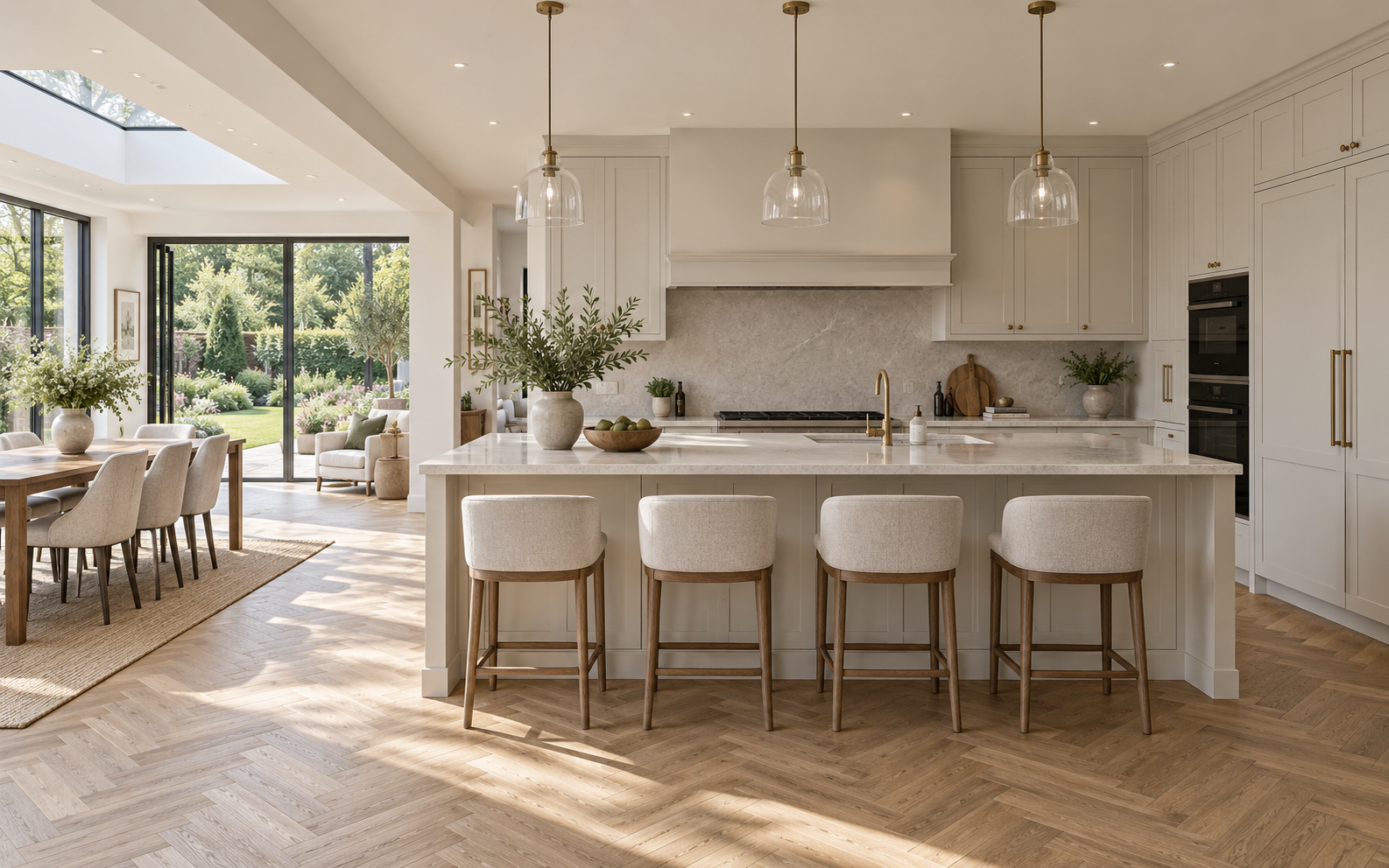 Illustrative completed kitchen renovation